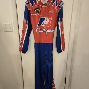 Cal Naughton Jr. NASCAR Jumpsuit Costume Talladega Nights, Medium